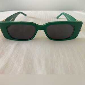 Balenciaga Green Sunglasses